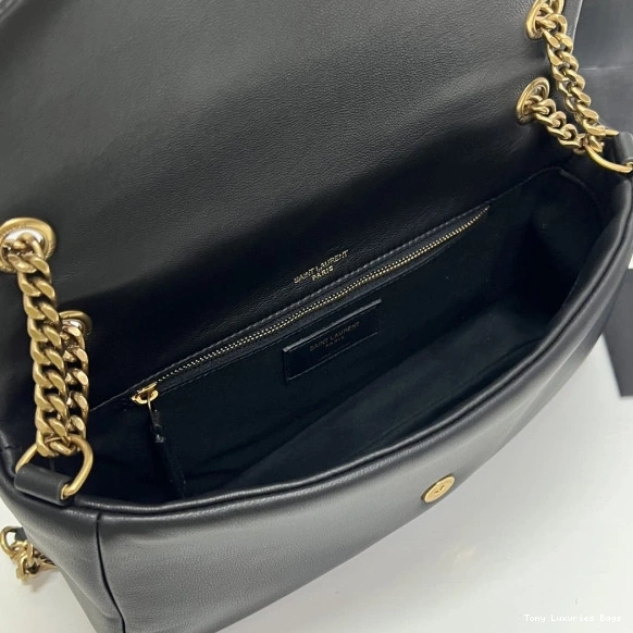 Tony Luxuries PLUNGED CALYPSO IN LAMBSKIN YSL 0723